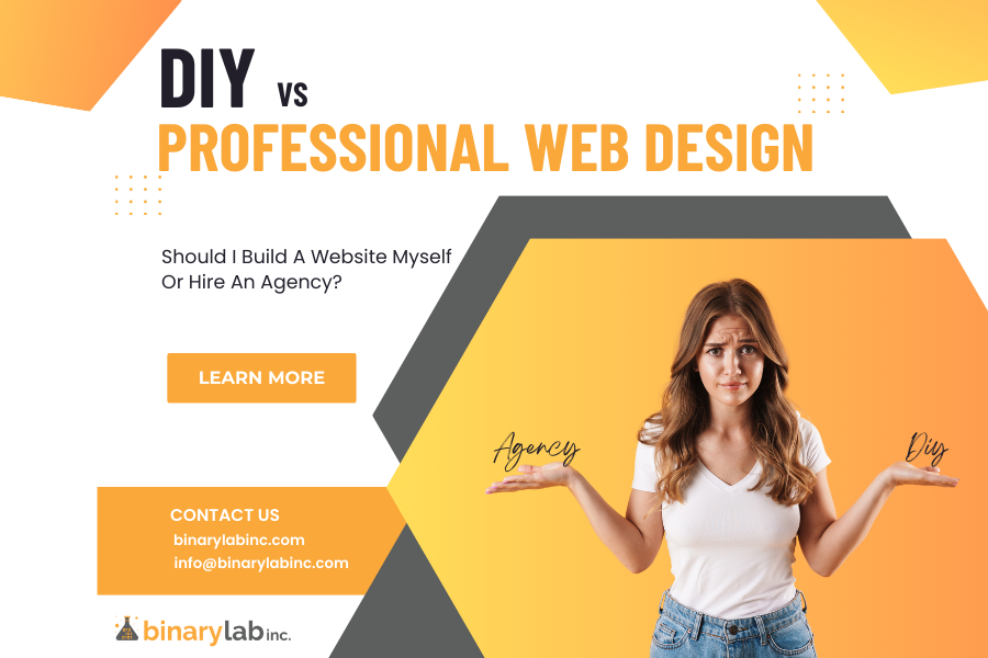 DIY vs professional web design